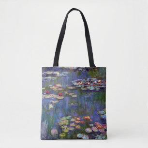 Bolsa Tote Água Lily Pond, Monet
