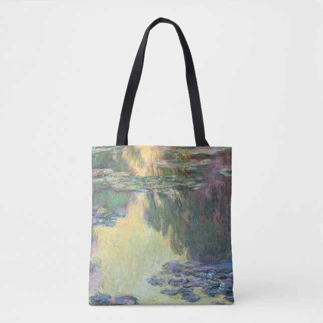 Bolsa Tote Água Lily Pond, Monet (Frente)