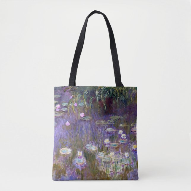 Bolsa Tote Água Lily Pond, Monet (Frente)