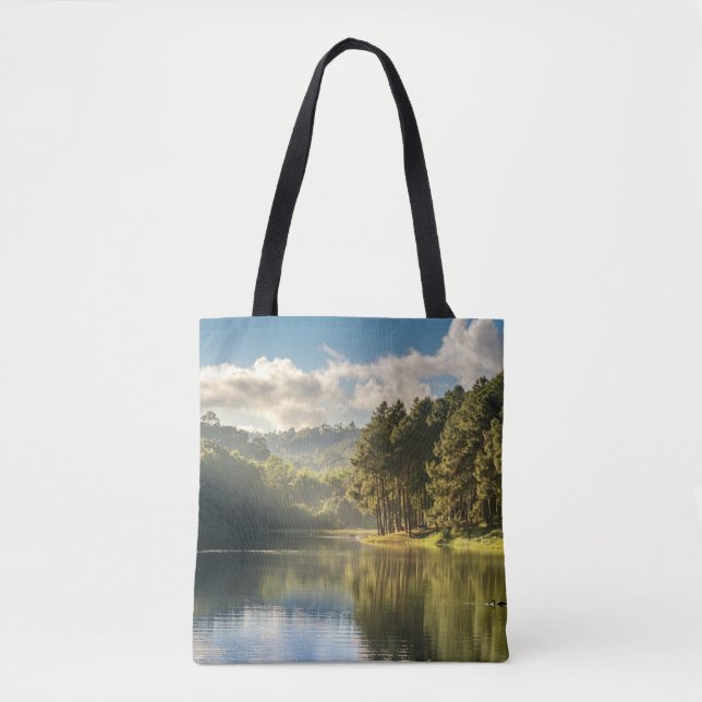 Bolsa Tote Água | Pang Oung Lake & Pine Forest Thailand (Frente)
