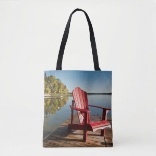 Bolsa Tote Água Presidente Adirondack no lago