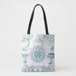 Bolsa Tote Água-viva, Discomedusae por Ernst Haeckel