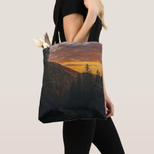 Bolsa Tote Aguardações: Estrada e Floresta