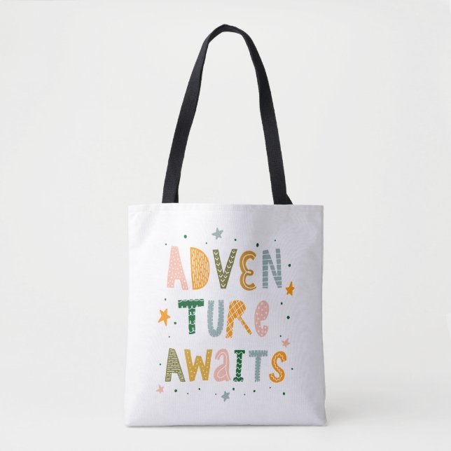 Bolsa Tote Aguardam Aventura (Frente)