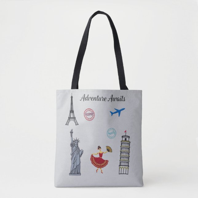 Bolsa Tote Aguardam Aventura (Frente)