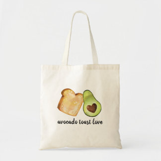 Bolsa Tote Aguarela bonito do hipster do foodie do amante do