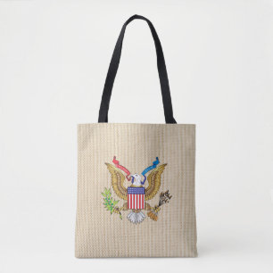 Bolsa Tote águia americana