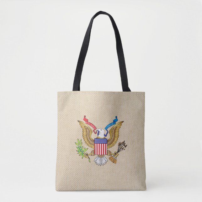 Bolsa Tote águia americana (Frente)