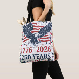 Bolsa Tote Águia Americana 250 anos de Liberdade