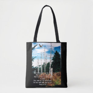 Bolsa Tote Águia com Isaiah 40:31