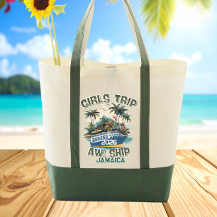 Bolsa Tote Ah, Navio É Uma Viagem das Melhores Amigas 2026 Fé