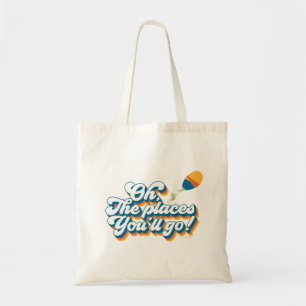 Bolsa Tote Ah, Os Lugares aonde Você Irá! Citação com Balão