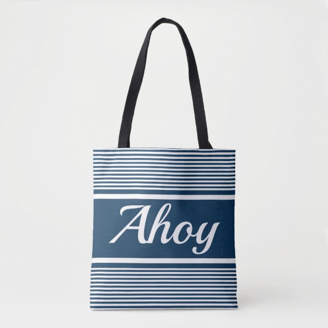 Bolsa Tote Ahoy (Frente)