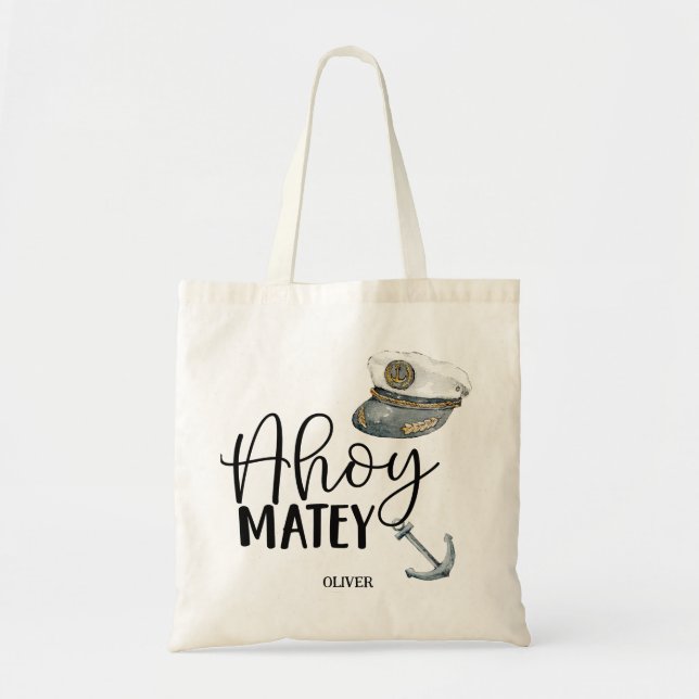 Bolsa Tote Ahoy Matey! (Frente)
