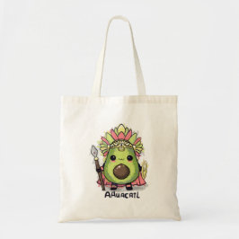 Bolsa Tote Ahuacatl Aztec Warrior Avocado
