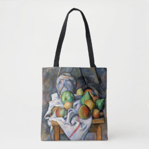 Bolsa Tote Ainda com Frutas, Paul Cezanne