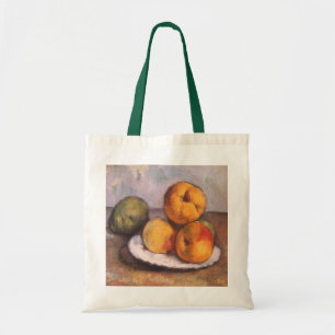 Bolsa Tote "Ainda é a vida", "Maçãs", "Peras" de Paul Cezanne