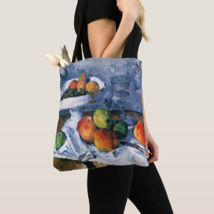 Bolsa Tote Ainda vida com prato de fruta