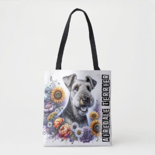 Bolsa Tote Airedale Terrier