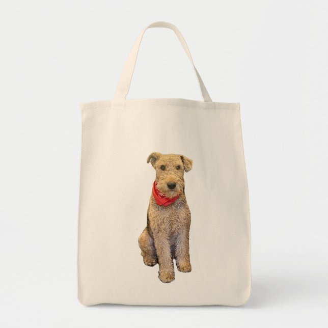 Bolsa Tote Airedale Tote Bag (Frente)