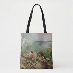 Bolsa Tote Ajardine com a queda de Ícaro, c.1555