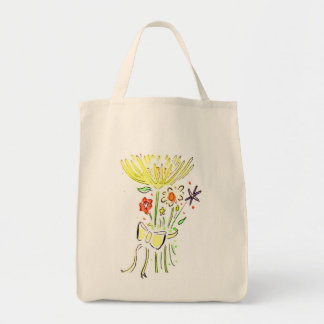 Bolsa Tote Ajudante da flor