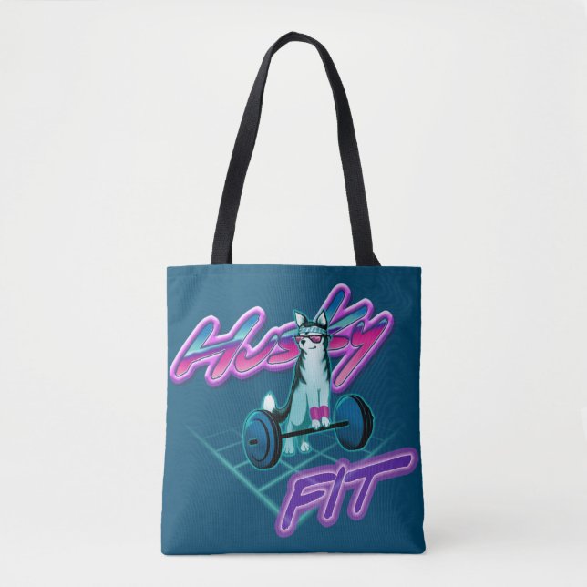 Bolsa Tote Ajustado rouco (Frente)