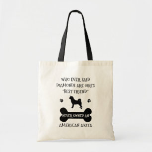 Bolsa Tote Akita, melhor amigo