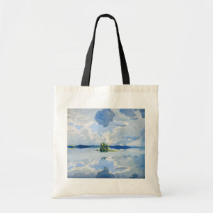 Bolsa Tote Akseli Gallen-Kallela - Nuvens acima de um lago
