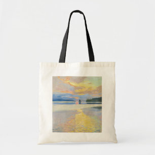 Bolsa Tote Akseli Gallen-Kallela - Sunset sobre o lago Ruoves