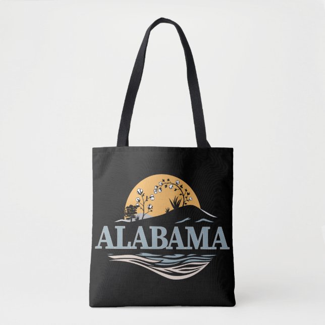 Bolsa Tote Alabama Estados Unidos da América (Frente)