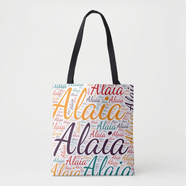 Bolsa Tote Alaia (Frente)