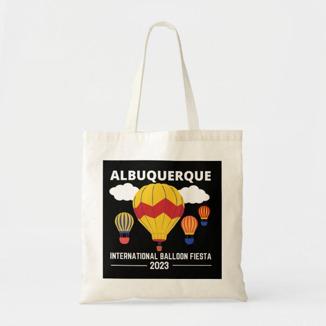 Bolsa Tote Albuquerque Balloon Fiesta 2023 T-Shirt (Frente)