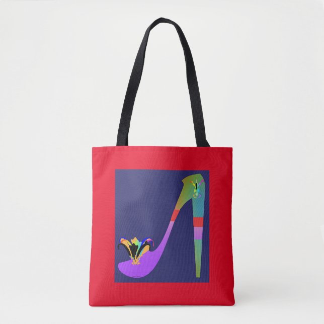 Bolsa Tote Alcance alto da na moda (Frente)