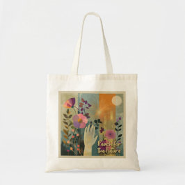 Bolsa Tote Alcance para o futuro - Saco de Tota Solarpunk