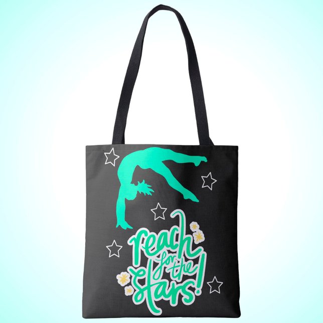 Bolsa Tote Alcance para o Tumbling de Ginástica Estrelas (Criador carregado)