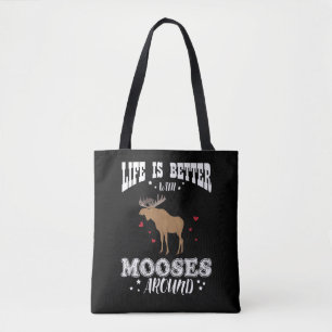 Bolsa Tote Alces do fazendeiro do presente dos alces para
