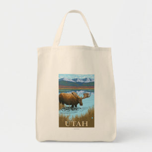 Bolsa Tote Alces DrinkingUtah