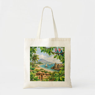 Bolsa Tote Aldeia Tropical da Costa de Moçambique