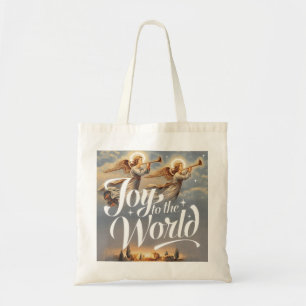 Bolsa Tote Alegria à Design mundial de Natal