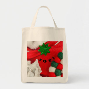 Bolsa Tote Alegria de Natal para sua família e amigos