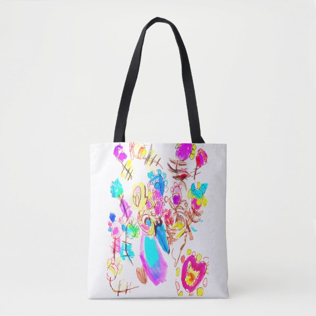 Bolsa Tote Alegria de Pavão Gentil (Frente)