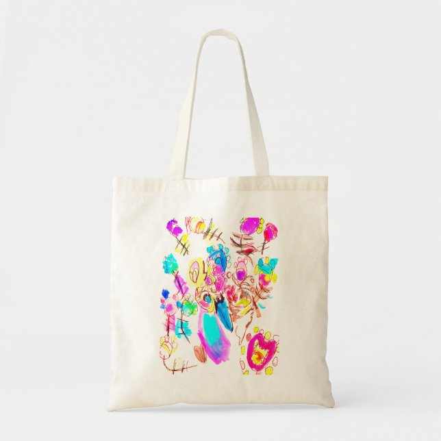 Bolsa Tote Alegria de Pavão Gentil (Frente)