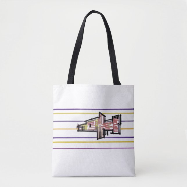 Bolsa Tote Alegria de verão da Barracuda (Frente)