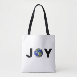 Bolsa Tote Alegria moderna da terra
