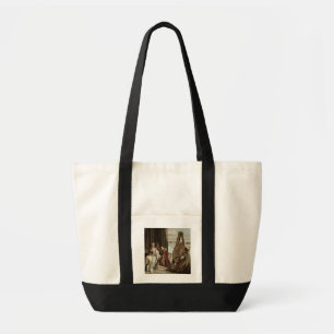 Bolsa Tote Alexander e Campaspe na casa do pintor