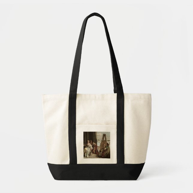 Bolsa Tote Alexander e Campaspe na casa do pintor (Frente)