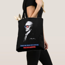 Bolsa Tote Alexander Hamilton aqueles que representam nada
