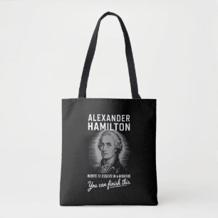 Bolsa Tote Alexander Hamilton Escreveu 51 Ensaios Em 6 Meses