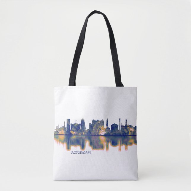 Bolsa Tote Alexandria Skyline (Frente)